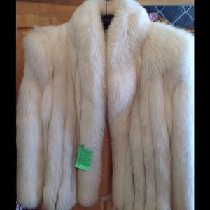 COPY - 100% authentic *****Fox fur jacket***